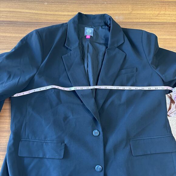 Vince Camuto Black Plus Sized Blazer, Office, Professional, Career, Size 22W NWT - Picture 3 of 7